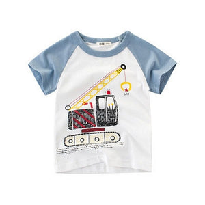 Loozykit 1-10Y T-Shirt "Transportation"