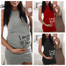 Load image into Gallery viewer, Maternity Dresses &quot;Wine&quot;