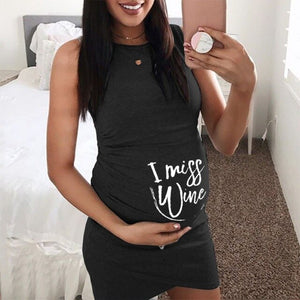 Maternity Dresses "Wine"