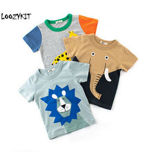 Load image into Gallery viewer, Loozykit  1-10Y T-Shirt &quot;Animal&quot;